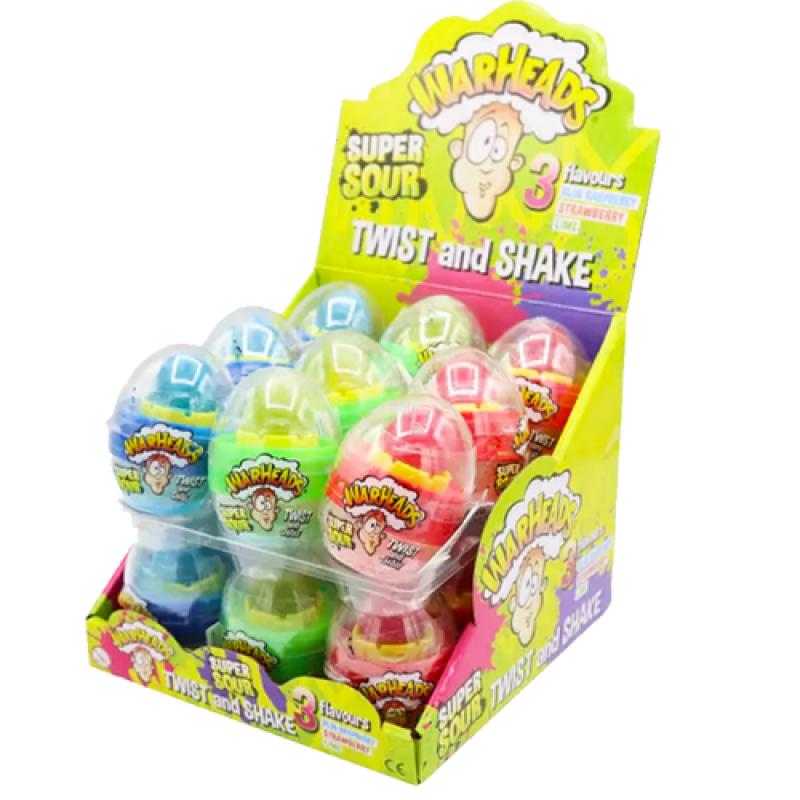 Warheads Warheads - Twist & Shake Eggo 18 Gram 1x