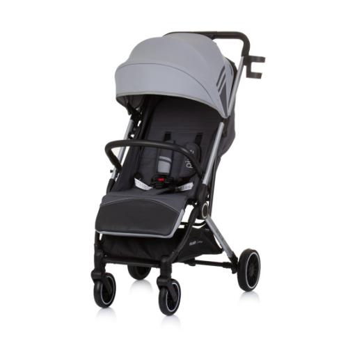 Chipolino Pixie Opvouwbare Buggy Ash Grijs Zwart
