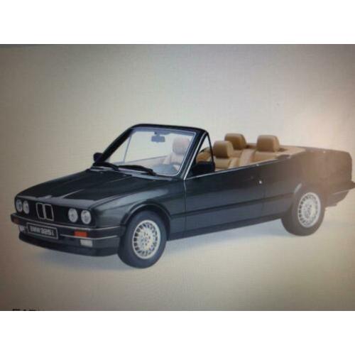 BMW E30 325i Cabriolet Groen OT572 Otto Ottomobile 1/18