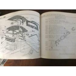 Onderdelen catalogus peugeot 404 ,cc