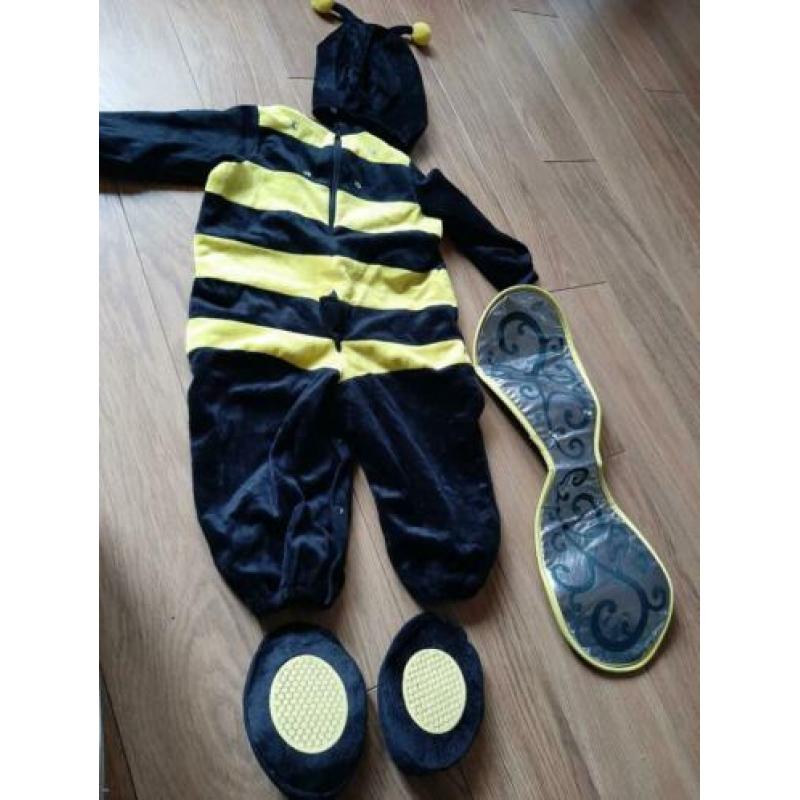 Carnavalspak bijtje maat 92/98