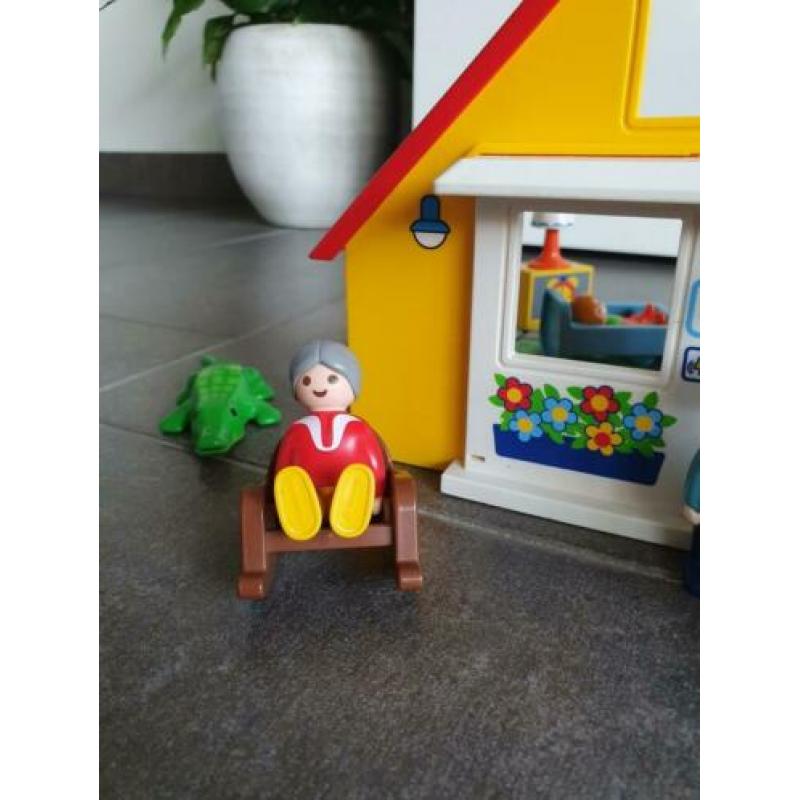 123 playmobil woonhuis met veel accesoires