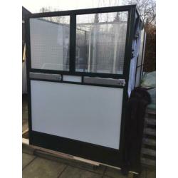 Nieuwe aluminium volière met sluisje