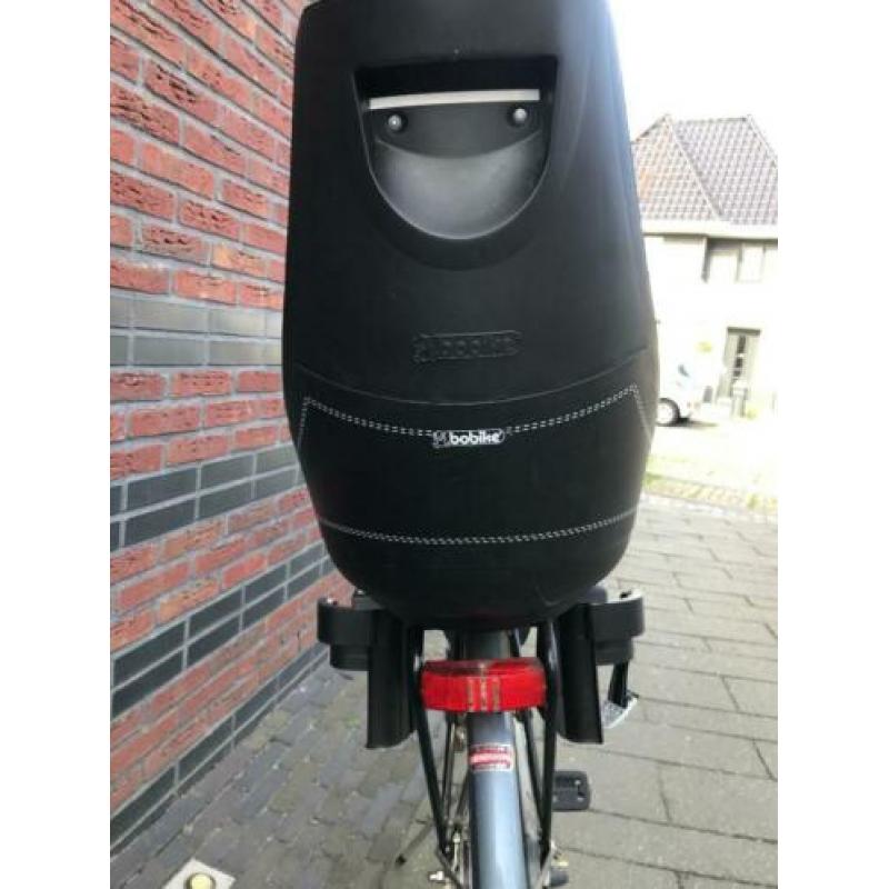 Batavus Herenfiets mét Bobike One Maxi zitje 3 versnellingen