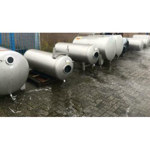 RVS bier tank, biertank, biertankjes. Opslagtank, watertanks