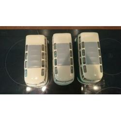 3 Volkswagen T1 busjes 1962 1/24