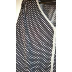 Gaastra - vest blauw wit met rode afwerking Maat M/L