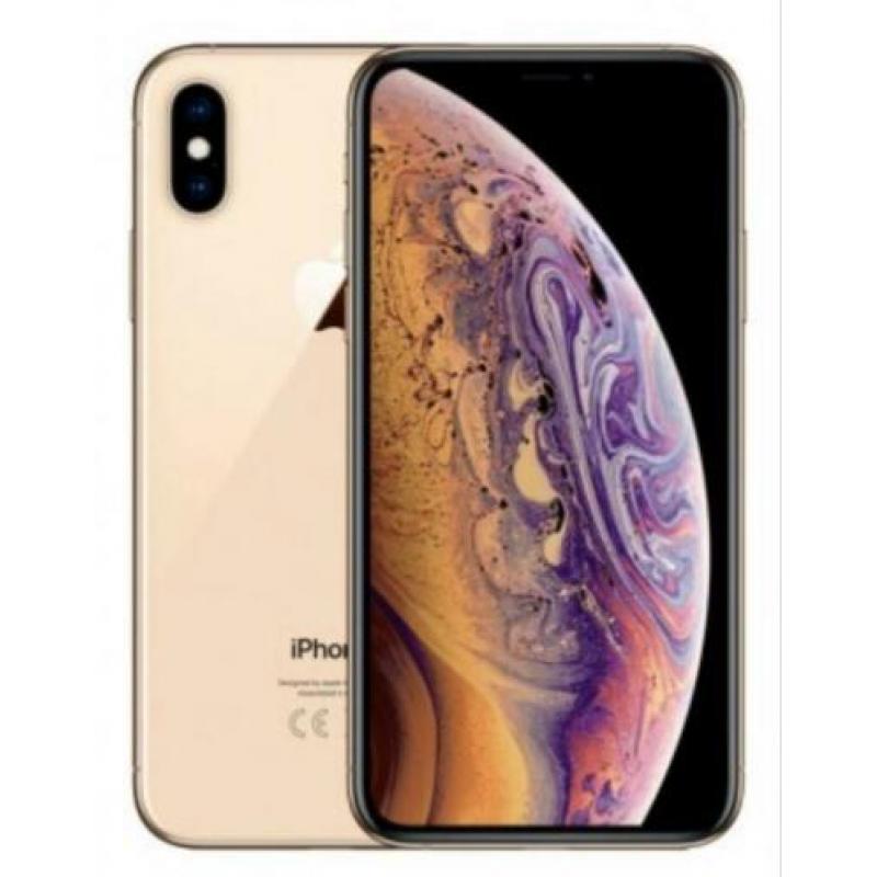 iPhone XS 64gb gold zonder krassen