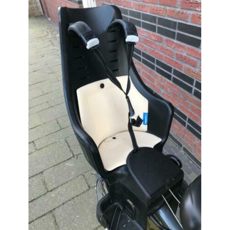 Batavus Herenfiets mét Bobike One Maxi zitje 3 versnellingen