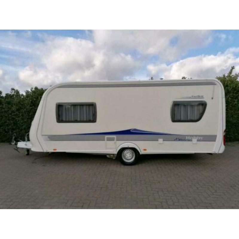 Hobby Excellent 495 UL Airco Mover VT Luifel Enkele bedden