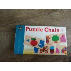 Hele stapel dreumes en peuter (houten) puzzels