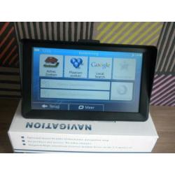 7' Auto, Camper, Truck GPS Vast Zonnescherm.Bluetooth, AV-IN