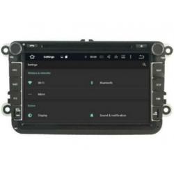 android 9 navigatie vw caddy dvd carkit android 9 usb 8 inch