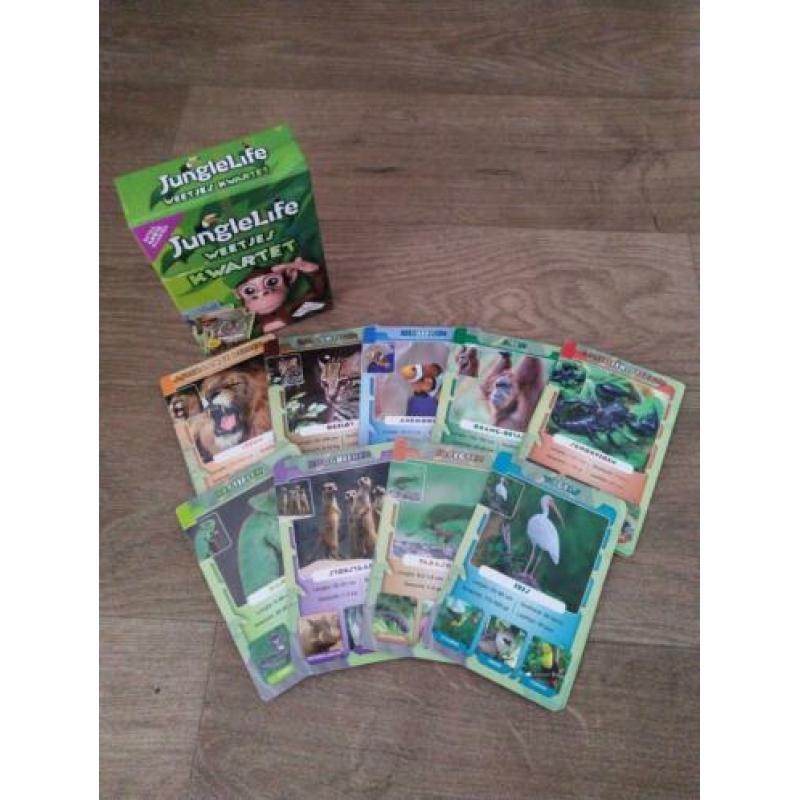 Kwartet Jungle Life weetjes Identity Games