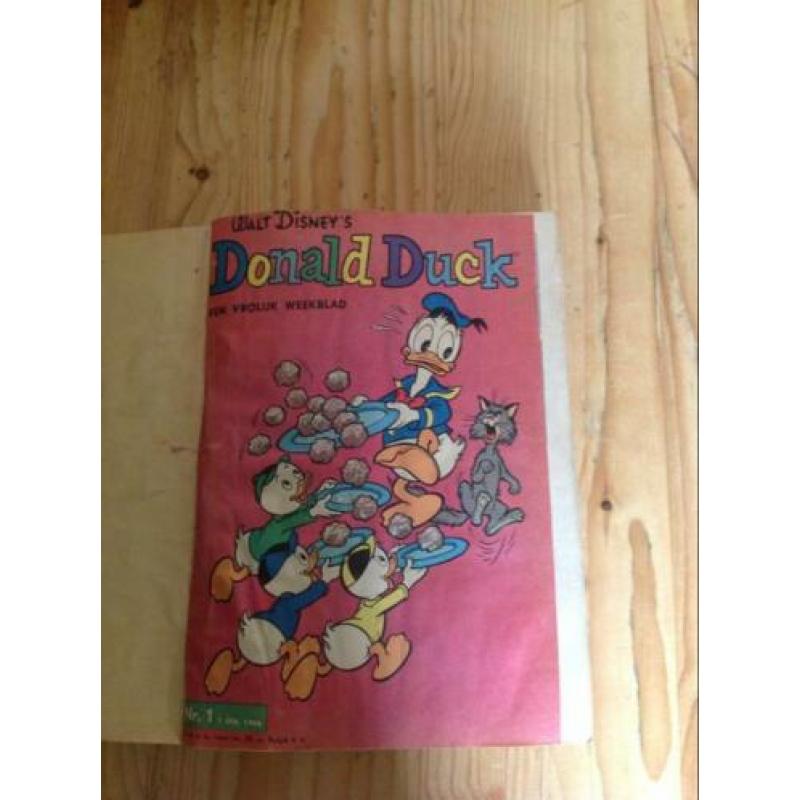 Donald duck hele jaar gangen 1965 en 1966