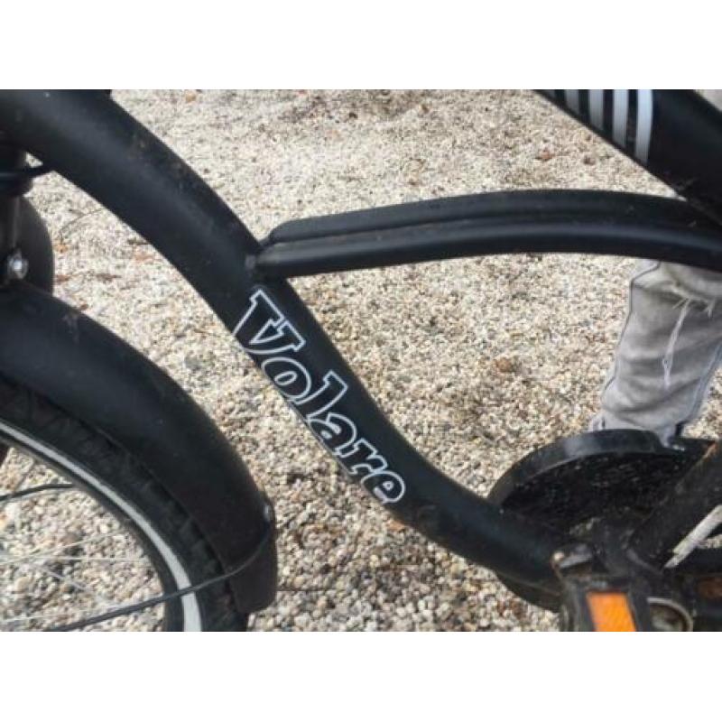Volare stoere fiets zwart 18 inch 6-7 jaar ketting kapot