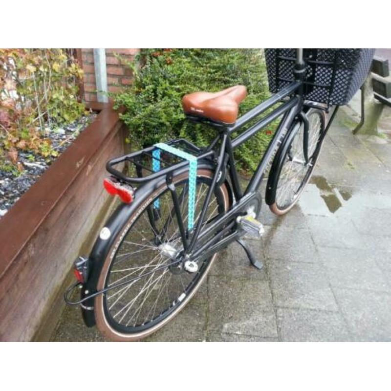 zeer mooie cortina U4 transportfiets 28"/56 cm 3V mat zwart