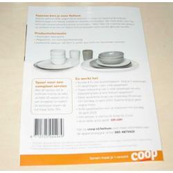 Coop zegels Keltum servies