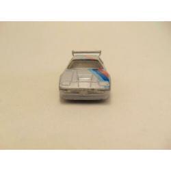 Bmw M1 Pro car 1:64 MC Toys zilverkleurig