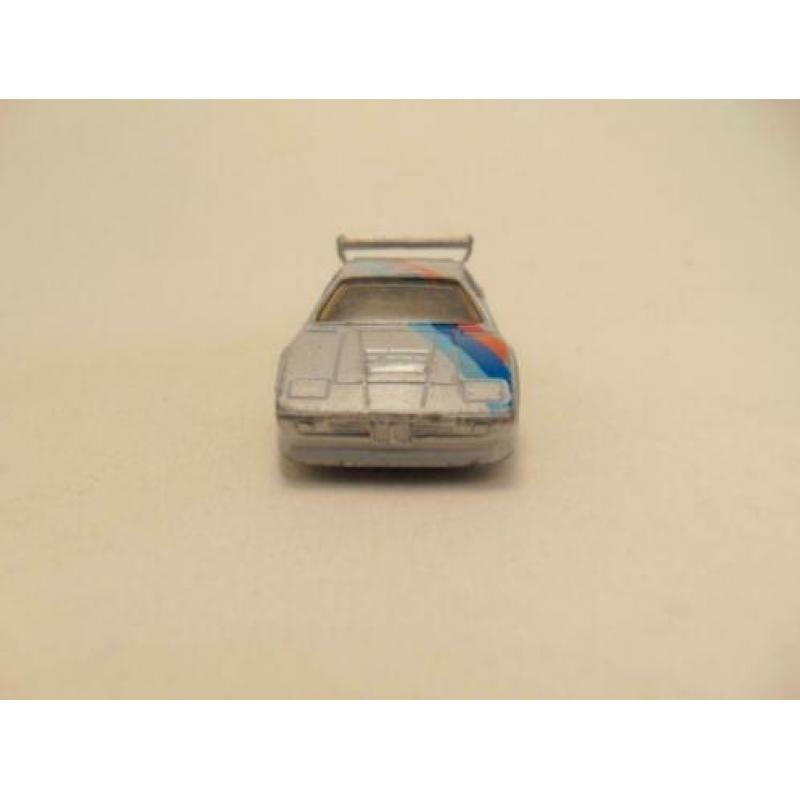 Bmw M1 Pro car 1:64 MC Toys zilverkleurig