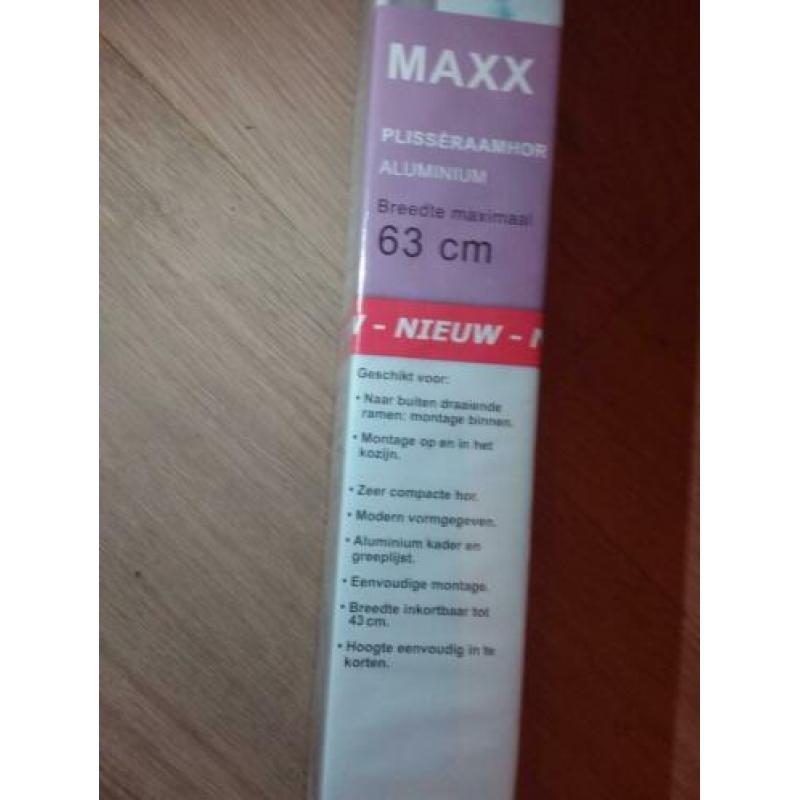Aluminium PlisséraamHor (Bruynzeel)