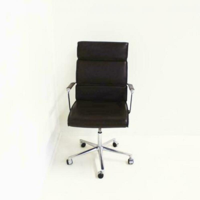 ICF executive UNA chair, bureaustoelen , donkerbruin leer