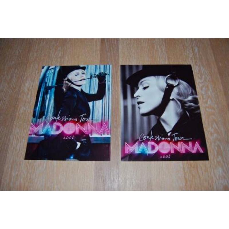 Madonna Confessions Tour foto's originele merchandise