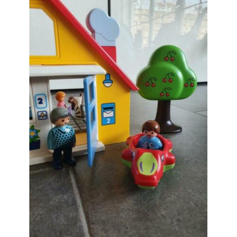 123 playmobil woonhuis met veel accesoires