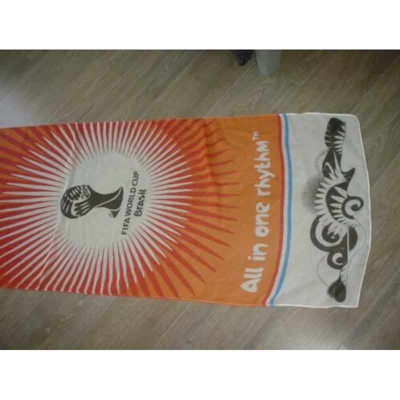 NIEUW: ORANJE Nederland sjaal FIFA WORLD CUP BRAZIL 2014