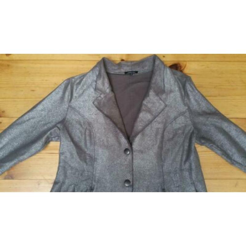 Zilveren Hebbeding colbert maat 2=XL.