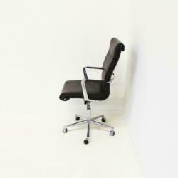 ICF executive UNA chair, bureaustoelen , donkerbruin leer