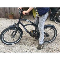 Volare stoere fiets zwart 18 inch 6-7 jaar ketting kapot