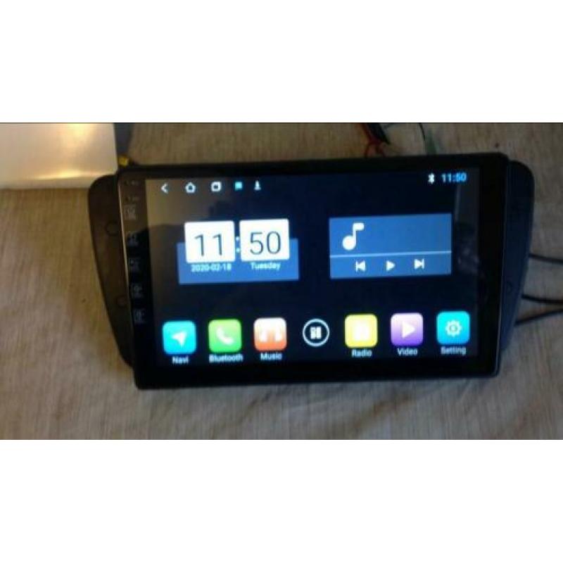 Seat Ibiza Autoradio Navigatie bluetooth Android 10.0 4core