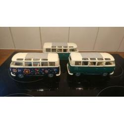 3 Volkswagen T1 busjes 1962 1/24