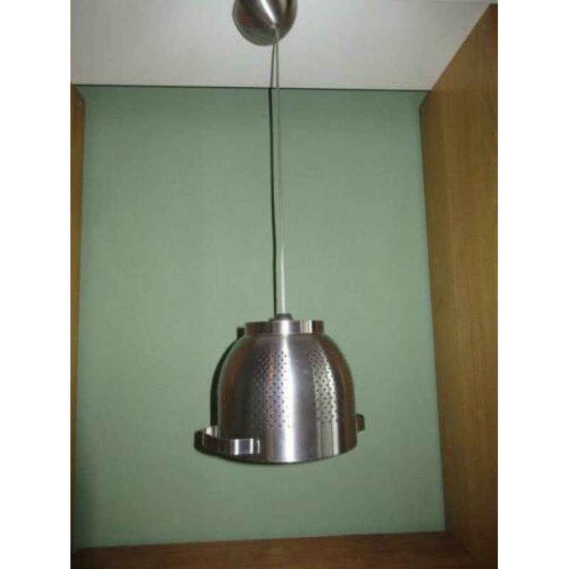 3 hanglampen van vergieten