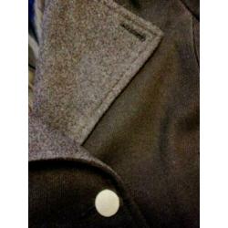Mooie jas trenchcoat blazer H&M zwart maat 38/M zgan