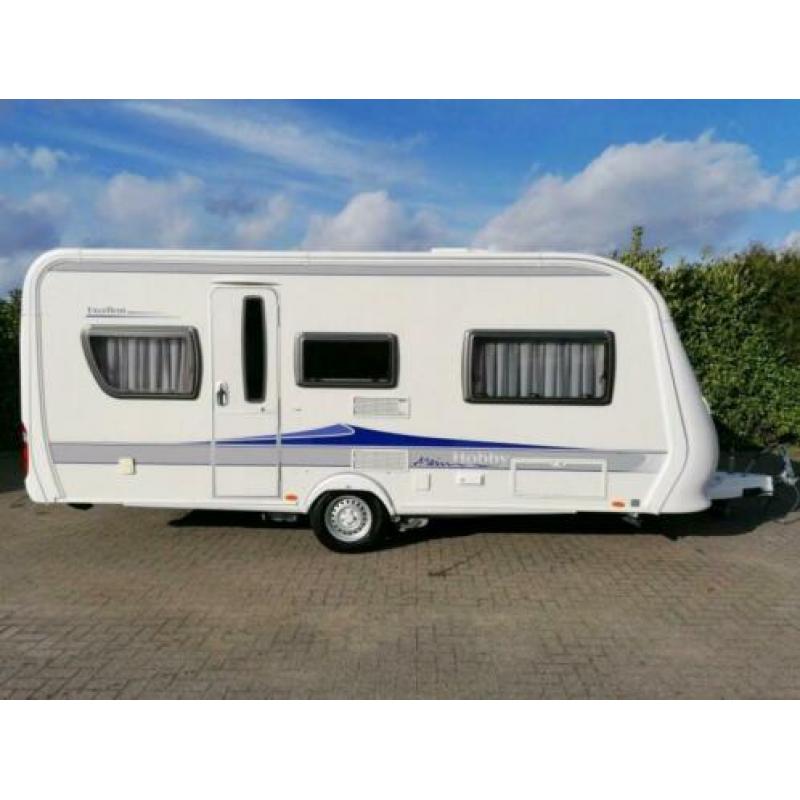 Hobby Excellent 495 UL Airco Mover VT Luifel Enkele bedden