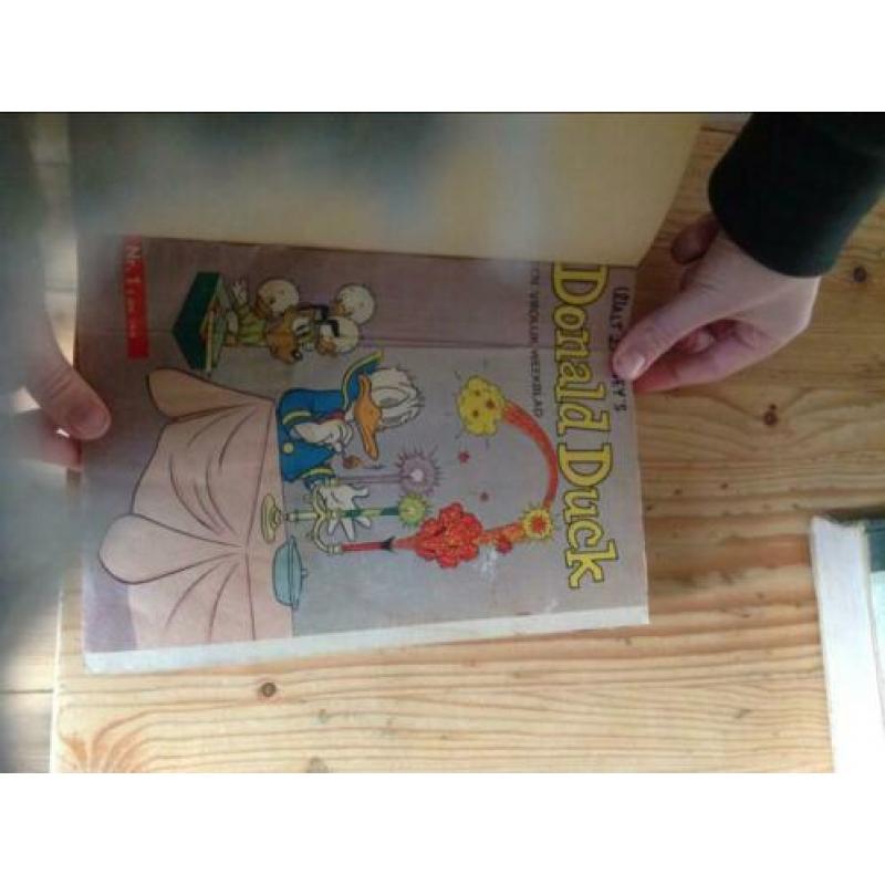 Donald duck hele jaar gangen 1965 en 1966
