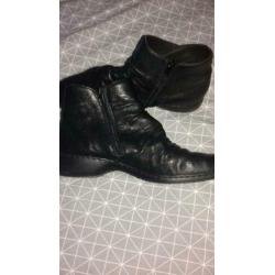 Rieker dames enkel laarsjes zwart mt. 40