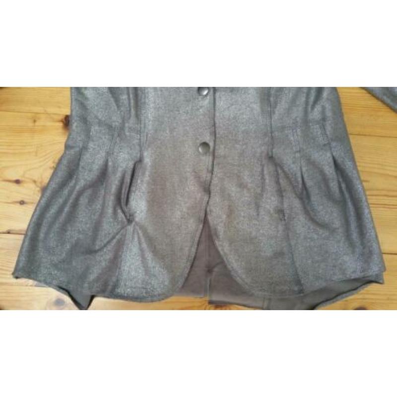 Zilveren Hebbeding colbert maat 2=XL.