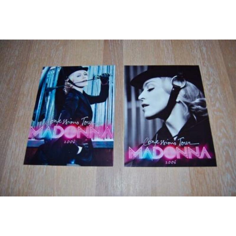 Madonna Confessions Tour foto's originele merchandise