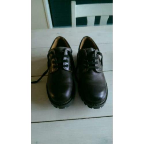 Zgan Bruine leren herenschoenen mt. 43