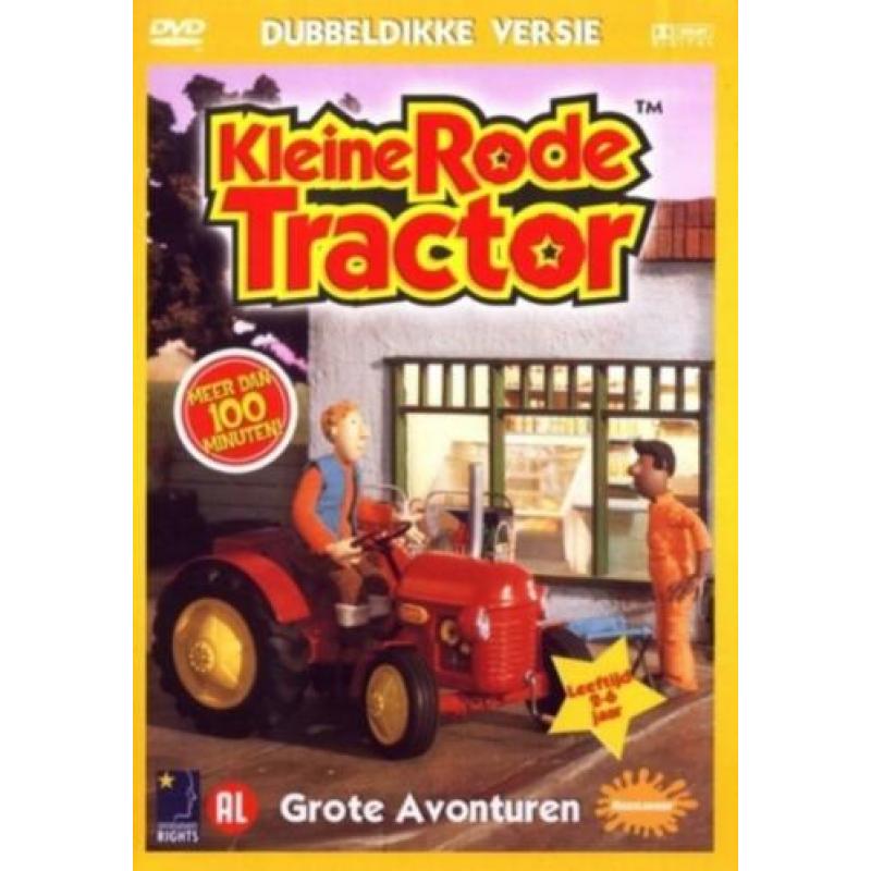 DVD's Kleine rode tractor - 5 stuks