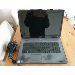 Acer Aspire 7715Z, Pentium Dual processor, 4GB RAM, oplader