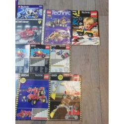 Lego technic 8052,8386,8868 Enz bouwboekjes