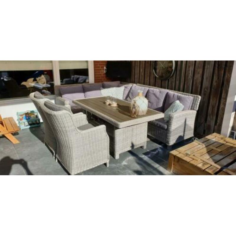 Luxe lounge tuinset hoog model