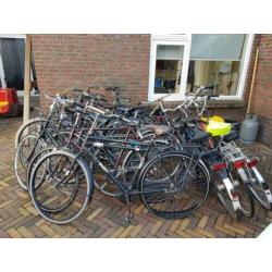 Partij fietsen 20 a25 stuks