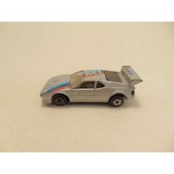 Bmw M1 Pro car 1:64 MC Toys zilverkleurig