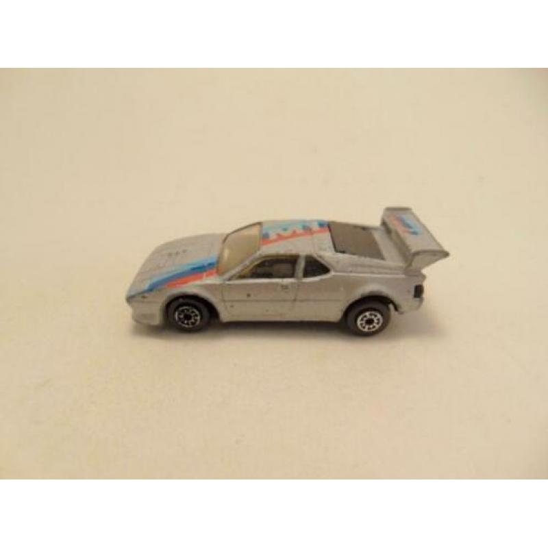 Bmw M1 Pro car 1:64 MC Toys zilverkleurig