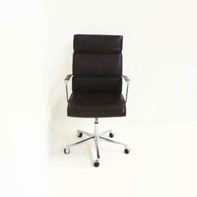 ICF executive UNA chair, bureaustoelen , donkerbruin leer